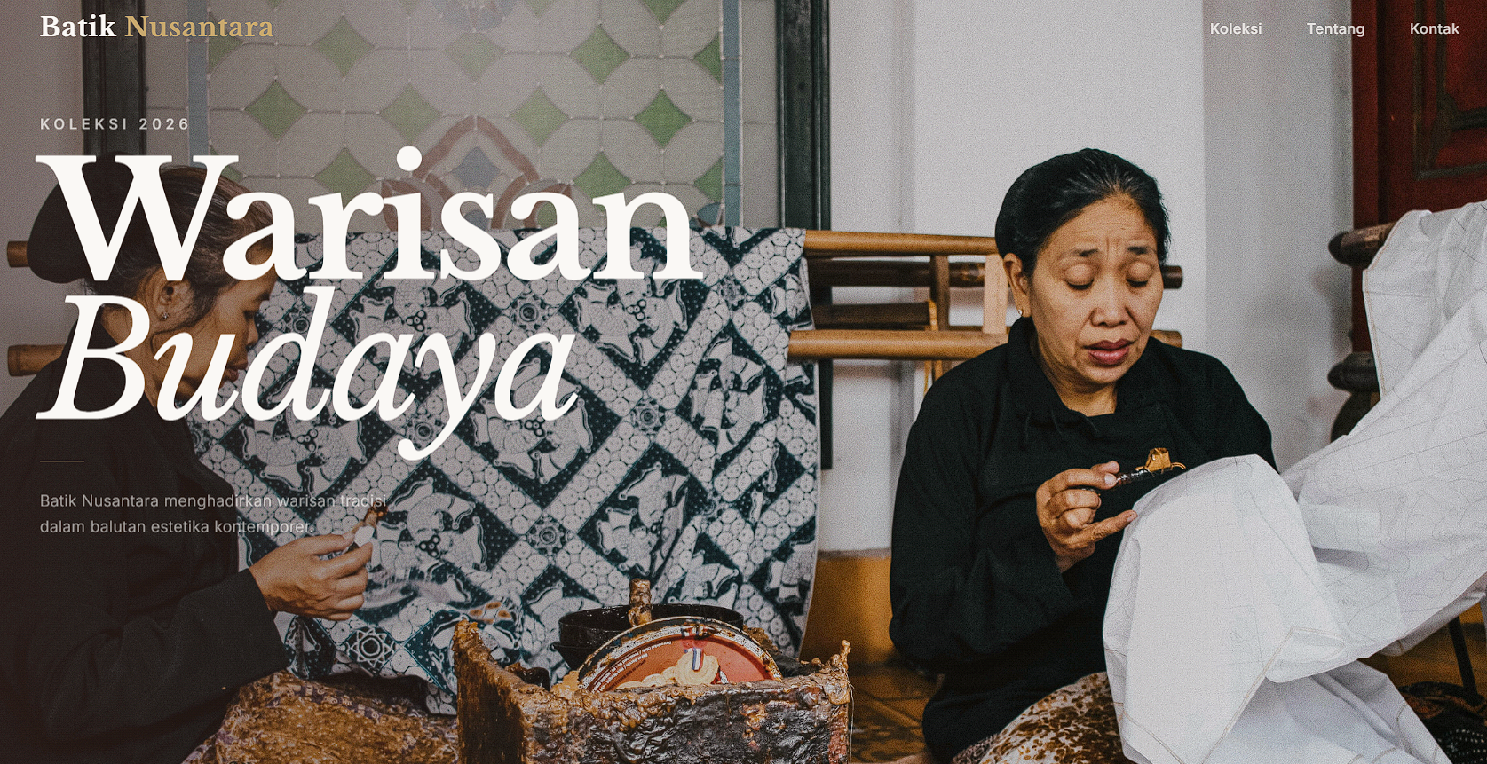 Batik Nusantara - Cultural Heritage Showcase